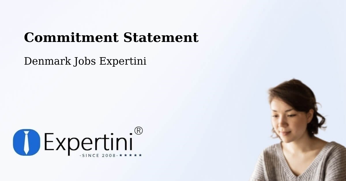 Commitment Statement - Denmark Jobs Expertini